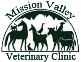Mission Valley Veterinary Clinic logo